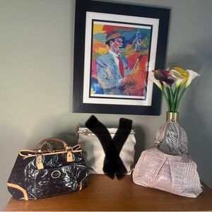 Coach bags in EUC and GUC.  
Off white one in pic # 7 not included.